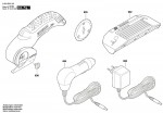 Bosch 3 603 B05 100 XEO Cordless-Fabric-Saw Spare Parts